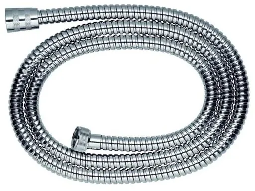 Saniscan Bas duschslang, 2,0 meter, krom