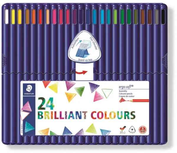 Färgpennor Ergosoft ass (24)