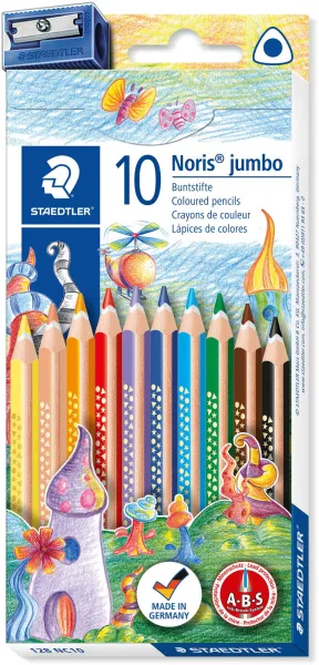 Färgpennor STAEDTLER Noris 128 Jumbo