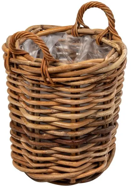 Rund korg med handtag Ø40x36cm