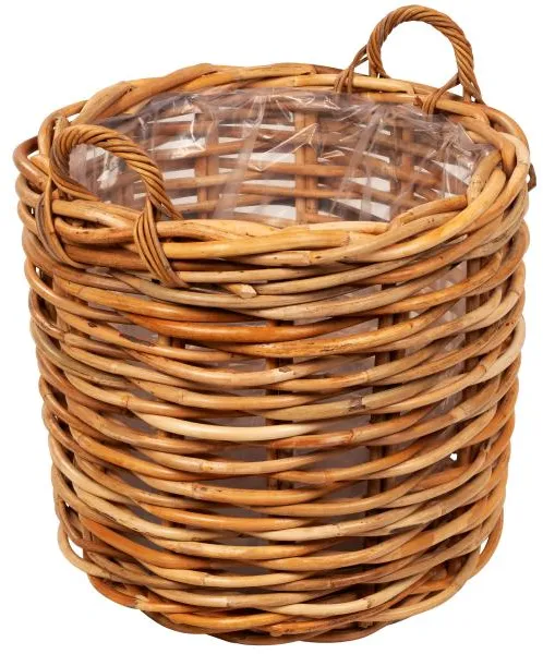 Rund korg med handtag Ø50x53cm
