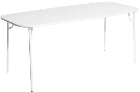 Petite Friture WEEK-END Rektangulärt Bord Vit