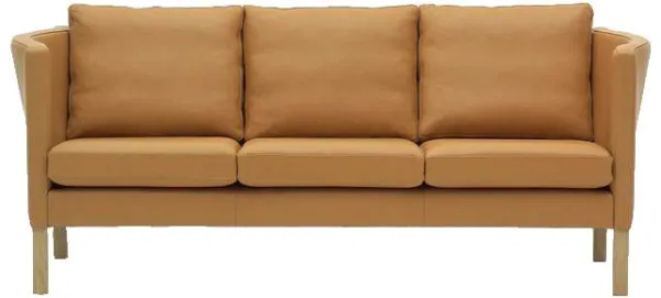 Nielaus AV59 lädersoffa - 3 personer.