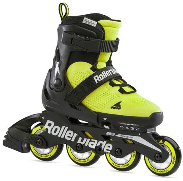 Rollerblade Inlineskates Neon Yellow/Black - Str. 36,5-40,5