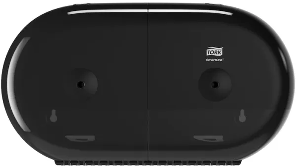 Tork SmartOne T9 Twin, toalettpappersdispenser, svart