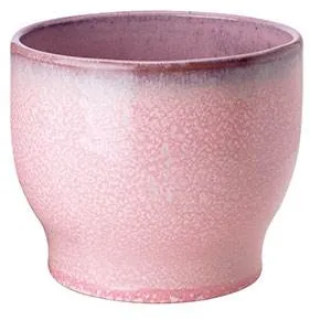 Knabstrup Keramik Blomkruka, rosa - Ø:16,5 cm